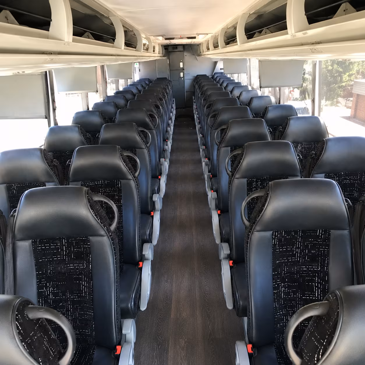 anaheim charter bus interior