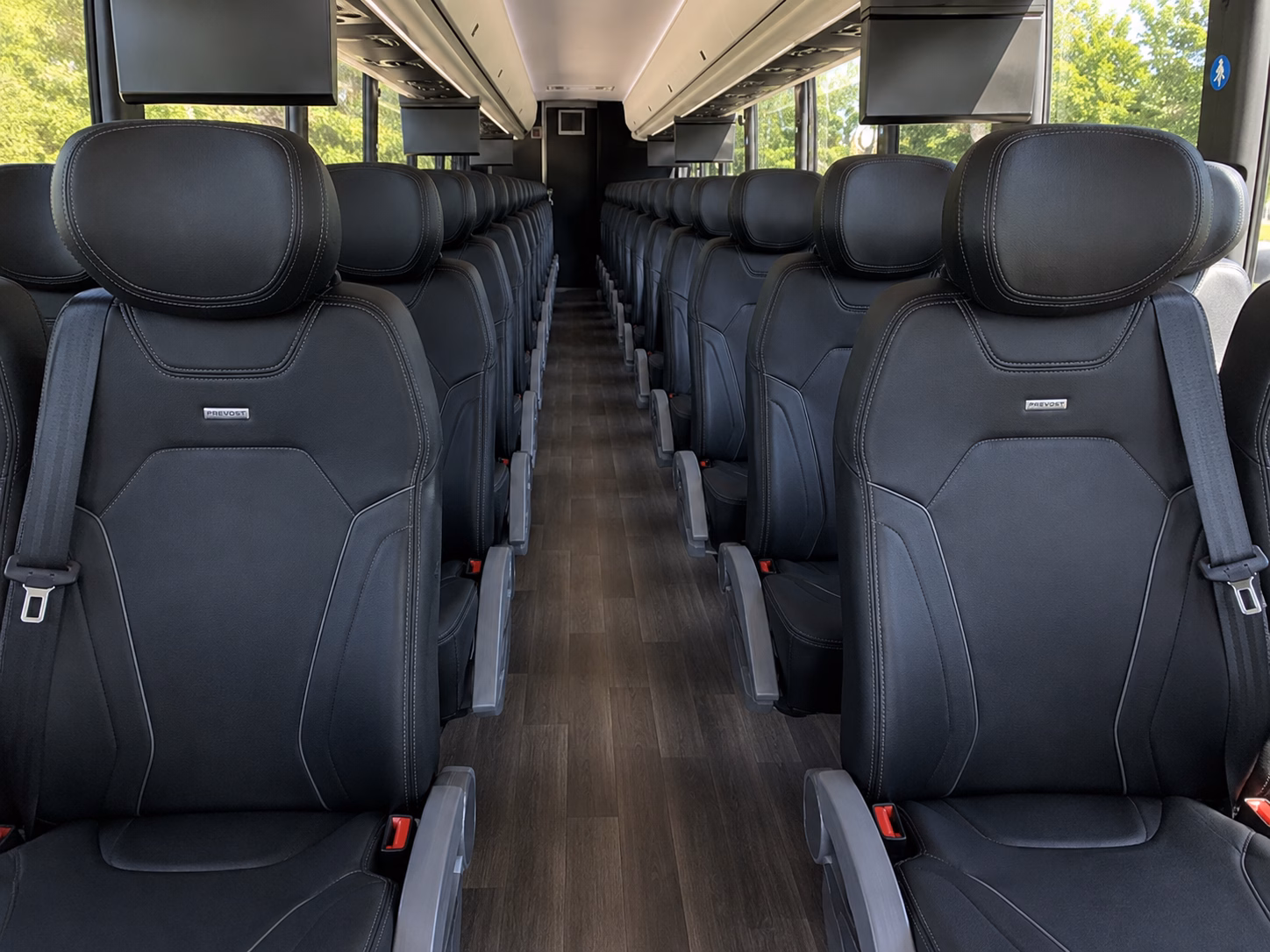 tustin charter bus rental inside