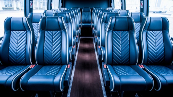 25 passenger minibus inside anaheim