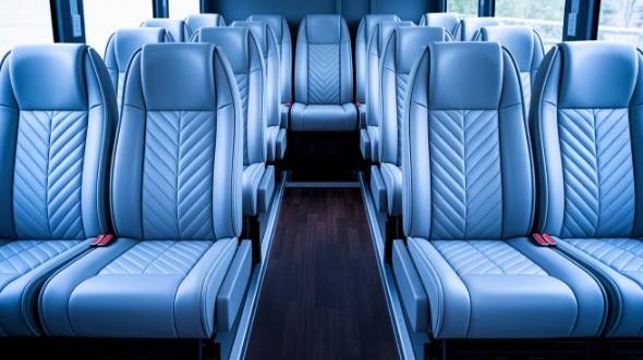 28 passenger minibus inside anaheim