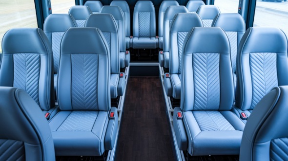 30 passenger minibus inside anaheim