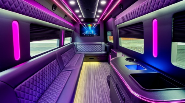 sprinter limo rental inside tustin