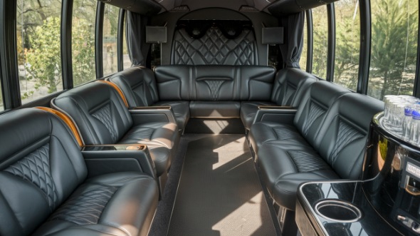 sprinter limo rental interior anaheim